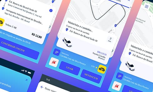 Painel com algumas do aplicativo Spid